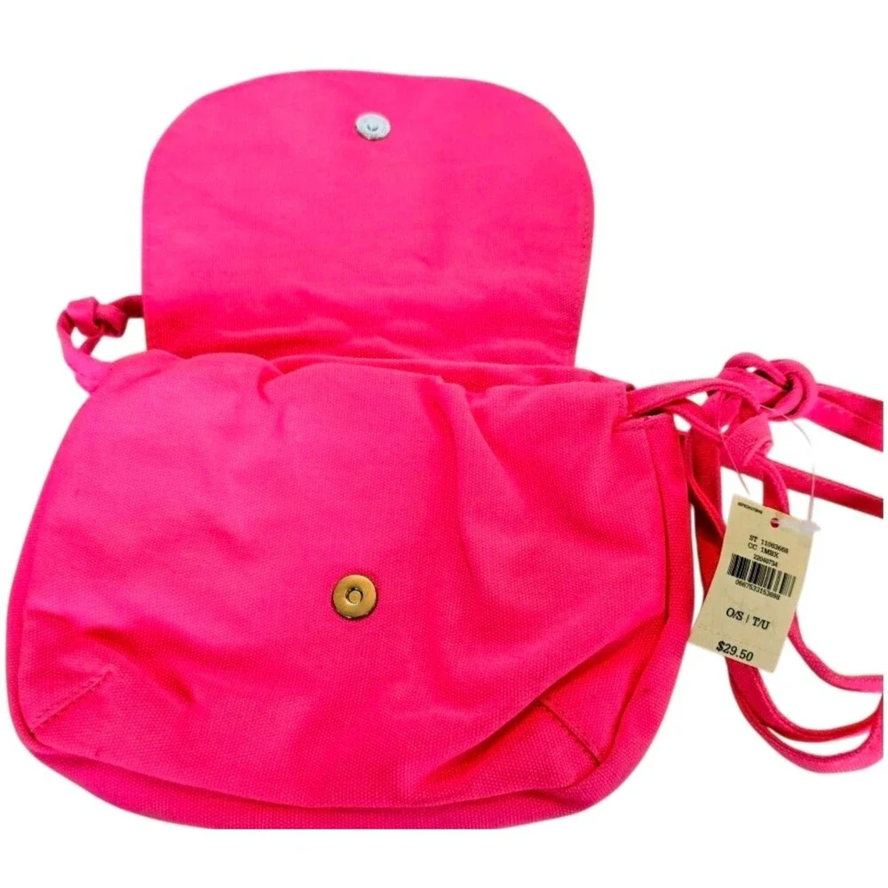 5pc VS PINK tote bag makeup cosmetic double zippered case cross-body bag NEW WT